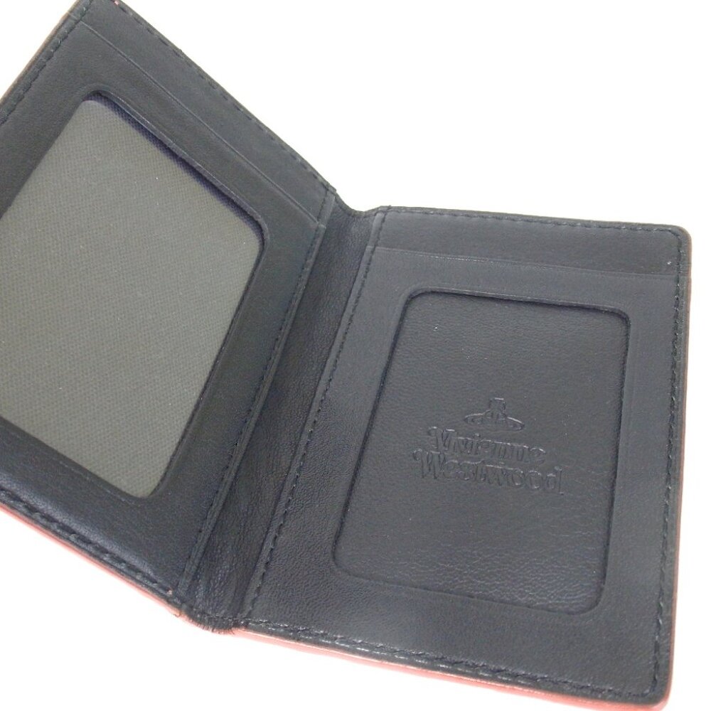 Authentic Vivienne Westwood Card Case leather [Used] - Picture 5 of 10